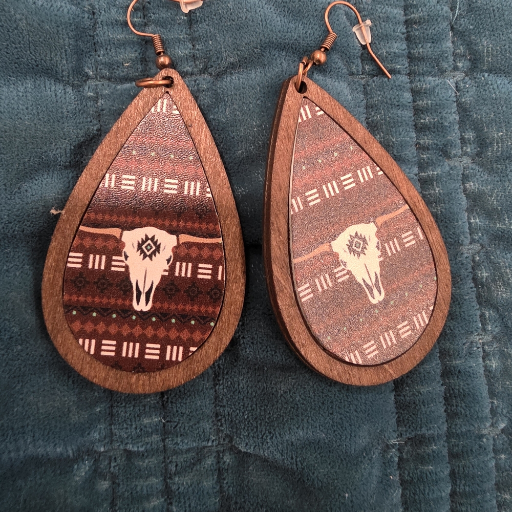 Boho Western Teardrop Earrings
